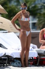 CHANTEL JEFFRIES in Bikini on the Beach in Miami 05/02/2023
