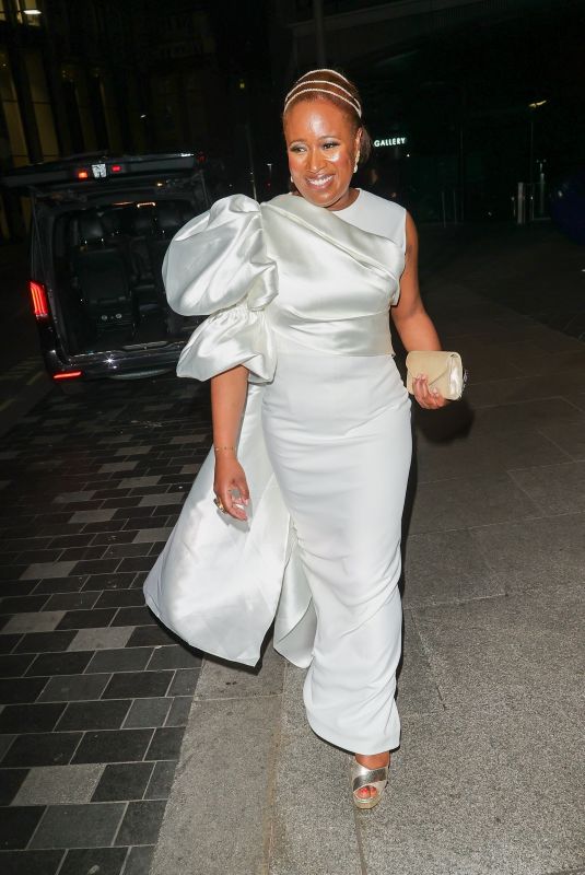 CHARLENE WHITE Leaves 2023 BAFTA Television Awards in London 05/14/2023