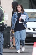 CHLOE BENNET on the Set of Interior Chinatown in Los Angeles 05/10/2023