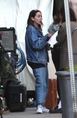 CHLOE BENNET on the Set of Interior Chinatown in Los Angeles 05/10/2023