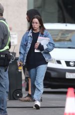 CHLOE BENNET on the Set of Interior Chinatown in Los Angeles 05/10/2023