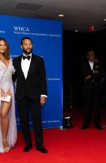 CHRISSY TEIGEN and John Legend at White House Correspondents