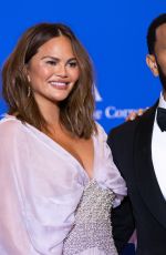 CHRISSY TEIGEN and John Legend at White House Correspondents
