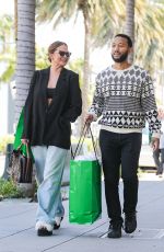 CHRISSY TEIGEN and John Legend Out Shopping on Rodeo Drive in Beverly Hills 05/05/2023
