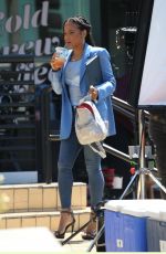 CHRISTINA MILIAN on the Set of a Commercial in West Hollywood 05/17/2023
