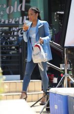 CHRISTINA MILIAN on the Set of a Commercial in West Hollywood 05/17/2023