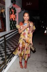 CHRISTINA MILIAN Out for Dinner at Drake