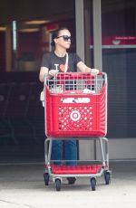 CHRISTINA RICCI Shopping at Target in Los Angeles 05/24/2023