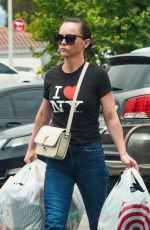 CHRISTINA RICCI Shopping at Target in Los Angeles 05/24/2023