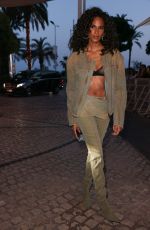 CINDY BRUNA Arrives at Vogue & Chopard Party in Cannes 05/22/2023
