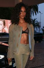 CINDY BRUNA Arrives at Vogue & Chopard Party in Cannes 05/22/2023