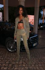 CINDY BRUNA Arrives at Vogue & Chopard Party in Cannes 05/22/2023