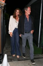 CINDY CRAWFORD and Rande Gerber Leaves Giorgio Baldi in Santa Monica 05/24/2023
