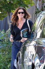 CINDY CRAWFORD Leaves Cafe Habana in Malibu 05/14/2023