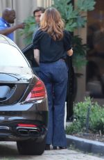 CINDY CRAWFORD Leaves Cafe Habana in Malibu 05/14/2023