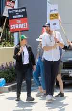 CLEA DUVALL Supports WGA Strike at Netflix in Los Angeles 05/18/2023