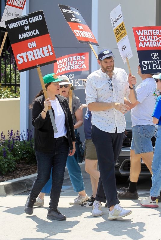 CLEA DUVALL Supports WGA Strike at Netflix in Los Angeles 05/18/2023