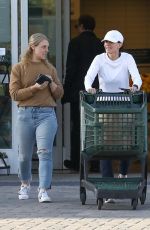 COURTENEY COX Shopping with a Friend at Malibu