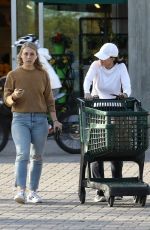 COURTENEY COX Shopping with a Friend at Malibu