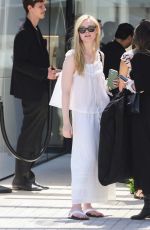 DAKOTA FANNING Leaves New Chanel Store on Rodeo Drive 05/06/2023