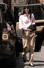 DAKOTA JOHNSON Out and About in Rome 05/23/2023