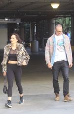 DAVINA POTRATZ Out with Her Boyfriend at Lakers Game in Los Angeles 05/06/2023