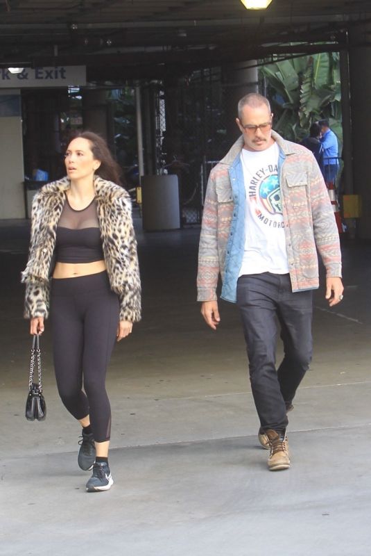 DAVINA POTRATZ Out with Her Boyfriend at Lakers Game in Los Angeles 05/06/2023