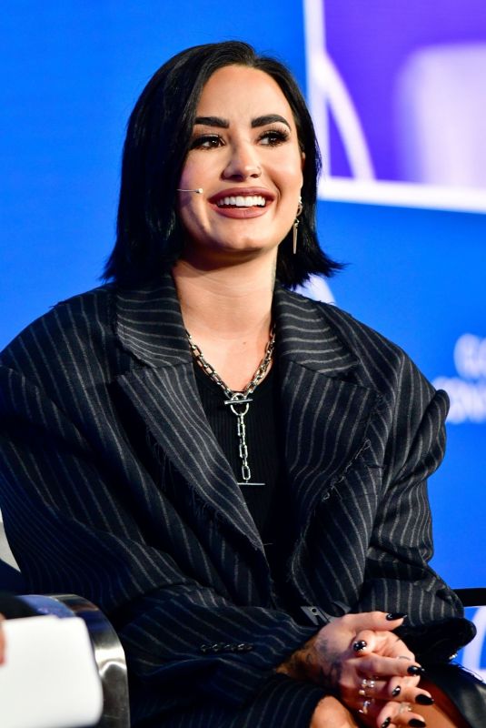 DEMI LOVATO at 2023 Milken Institute Global Conference in Beverly Hills 05/03/2023