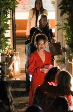 DENISE VASI Leaves Kardashian Dinner Event in Los Angeles 05/10/2023