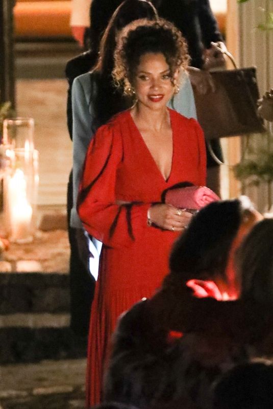 DENISE VASI Leaves Kardashian Dinner Event in Los Angeles 05/10/2023