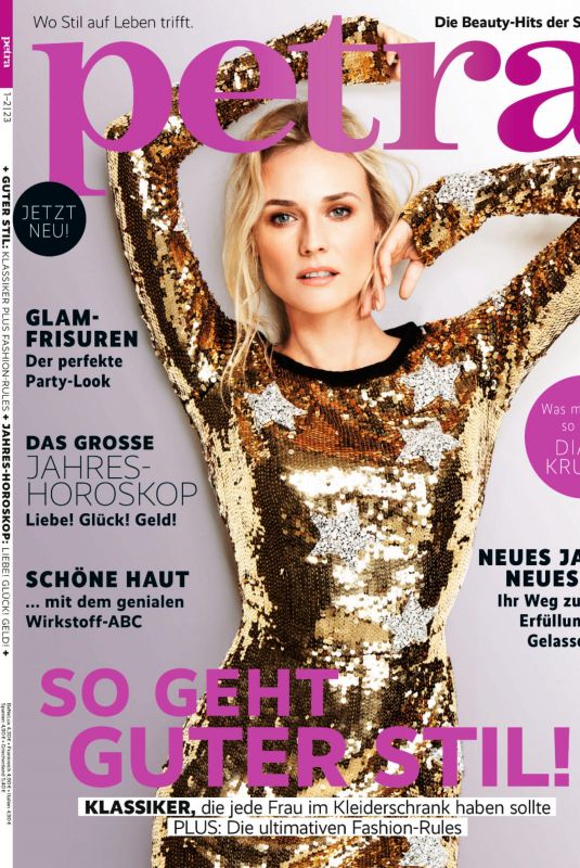 DIANE KRUGER in Petra Magazin, Januray/February 2023