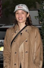 DIANNA AGRON Arrives at Her Hotel in New York 05/01/2023
