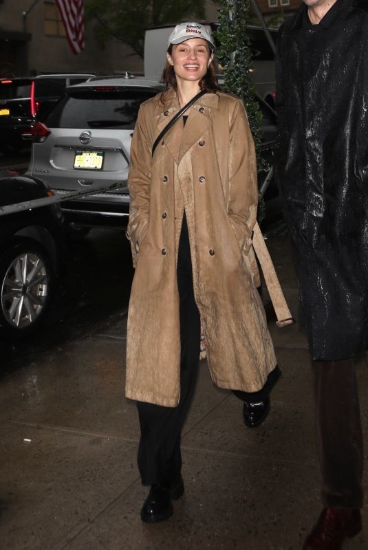DIANNA AGRON Arrives at Her Hotel in New York 05/01/2023