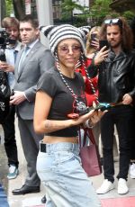 DOJA CAT Arrives at Her Hotel in New York 05/01/2023