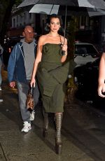 DUA LIPA Arrives at Anna Wintour