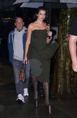 DUA LIPA Arrives at Anna Wintour