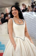 DUA LIPA at 2023 Met Gala Celebrating Karl Lagerfeld: A Line of Beauty in New York 05/01/2023