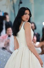 DUA LIPA at 2023 Met Gala Celebrating Karl Lagerfeld: A Line of Beauty in New York 05/01/2023