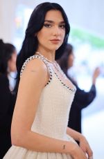 DUA LIPA at 2023 Met Gala Celebrating Karl Lagerfeld: A Line of Beauty in New York 05/01/2023