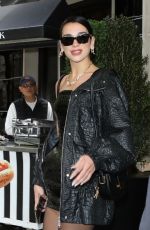 DUA LIPA Leaves Her Hotel in New York 05/02/2023