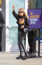 DYAN CANNON Arrives at Lakers Game in Los Angeles 05/20/2023