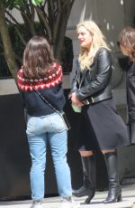ELISABETH MOSS Smokes Between Two Scenes While Filming The Veil in Paris 05/17/2023