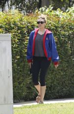 ELIZABETH OLSEN Out and About in Los Angeles 05/04/2023