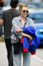 ELIZABETH OLSEN Out and About in Los Angeles 05/11/2023