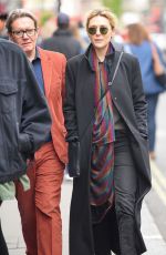 ELIZABETH OLSEN Out for Lunch with Friends in London 05/05/2023
