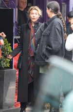 ELIZABETH OLSEN Out for Lunch with Friends in London 05/05/2023