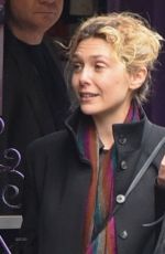 ELIZABETH OLSEN Out for Lunch with Friends in London 05/05/2023