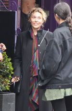 ELIZABETH OLSEN Out for Lunch with Friends in London 05/05/2023