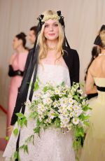 ELLE FANNING at 2023 Met Gala Celebrating Karl Lagerfeld: A Line of Beauty in New York 05/01/2023