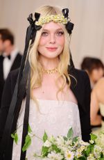 ELLE FANNING at 2023 Met Gala Celebrating Karl Lagerfeld: A Line of Beauty in New York 05/01/2023
